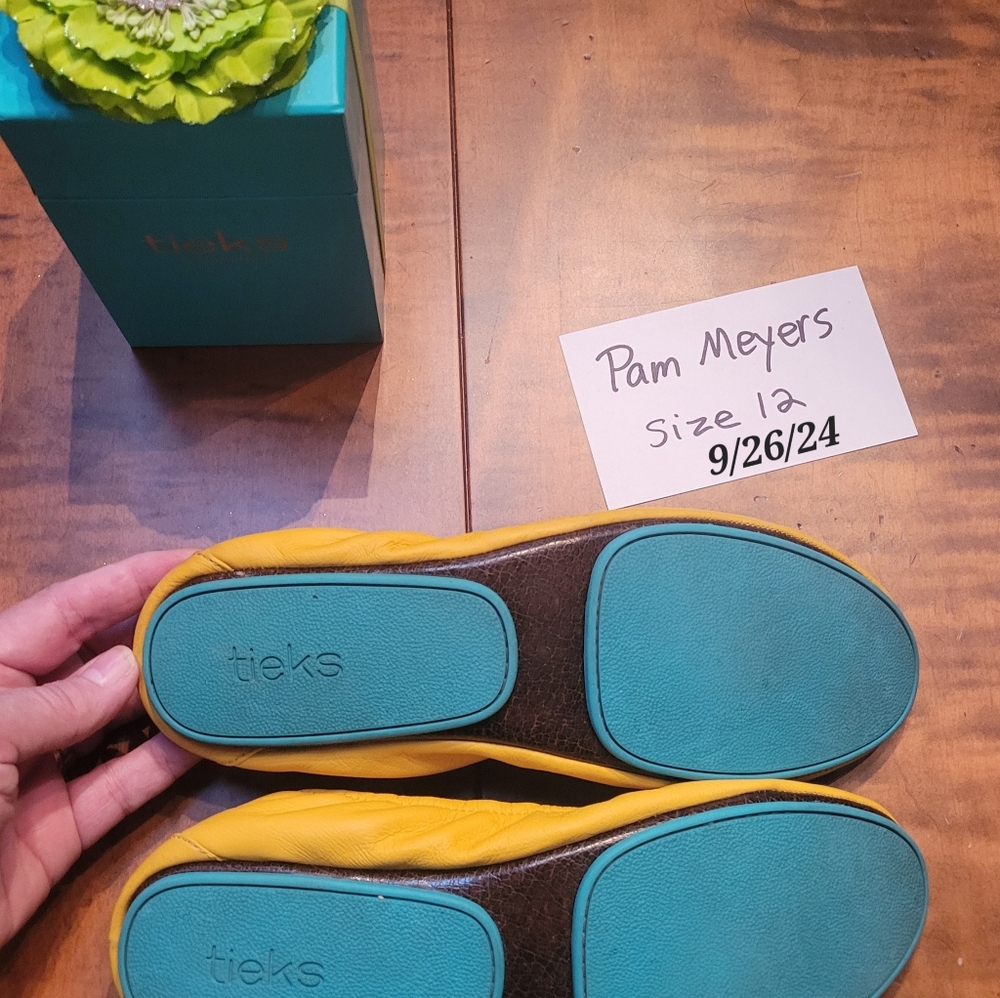 TIEKS , size 12, Mustard
